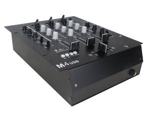 XTUGA M4 M4 profesyonel kontrol DJ mikseri konsolu ile 3 kanallı dijital ses DJ mikseri Bar partisi için henüz yorum yok - Product Image 4