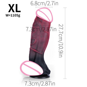 Xl Sexy Silicone Dildo grande cazzo enorme pene G-Spot stimolazione donna masturbatore - Product Image 4