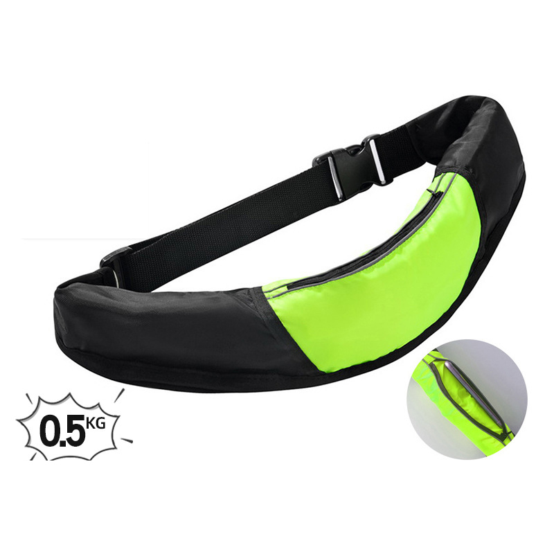 16-auto vert avec poche pour téléphone
