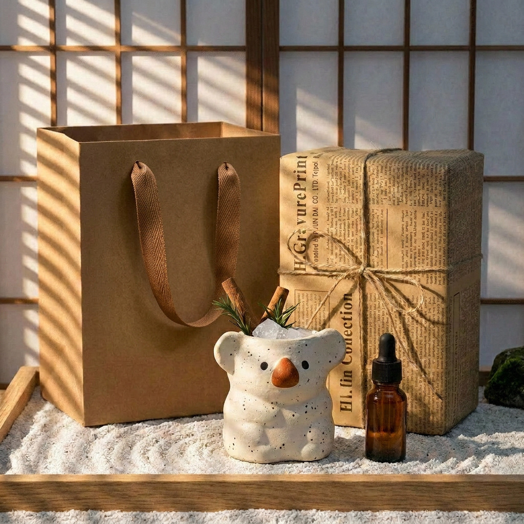 Koala spar aromatherapy-tianshan twilight snow gift bag