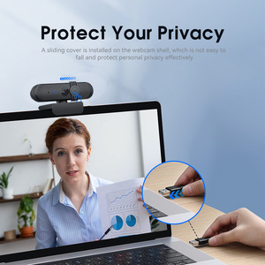 Đầy đủ HD 1080p 2k 4k <span class=keywords><strong>Webcam</strong></span> 30fps tự động lấy nét Web Camera cho hội nghị video trực tuyến - Product Image 3
