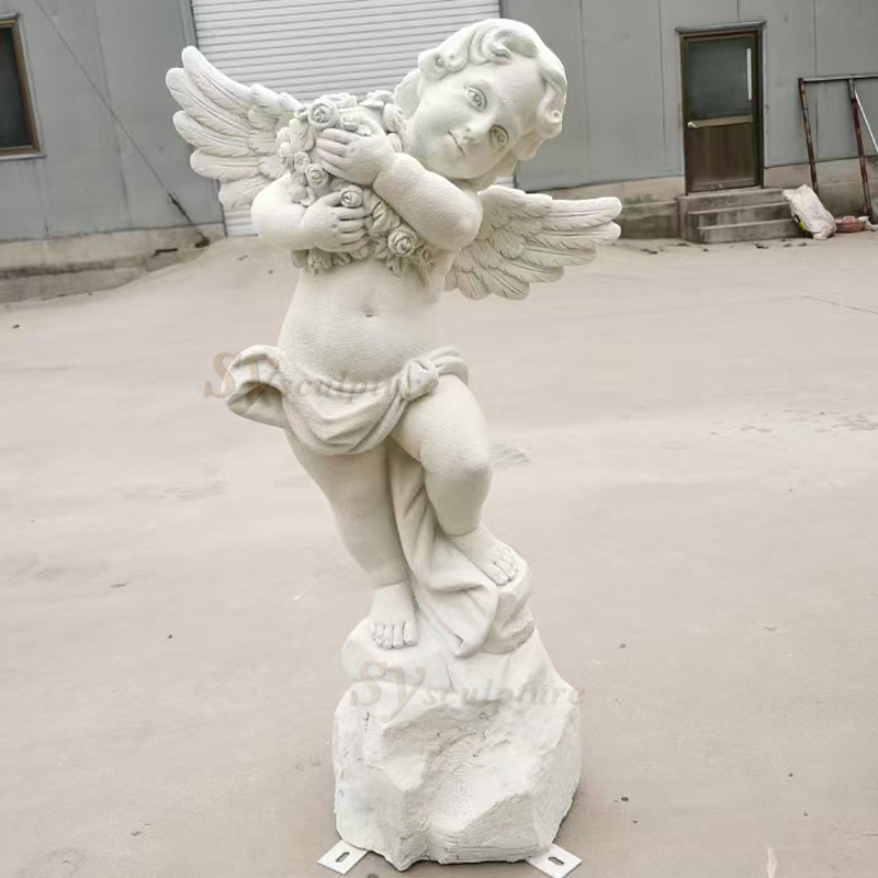 marble cherub