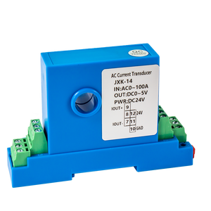 Sensor de corriente AC DC 0-10V 4-20mA Transmisor de corriente de salida Transductor de efecto Hall de CA de orificio dividido - Product Image 5