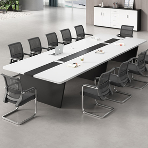 Nội thất văn phòng bàn đặt phòng hội nghị bàn Bàn Bàn họp Bàn hội nghị hiện đại - Product Image 1