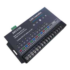 12CH DIY einzelne Farbe Streifen Pixel Modul Beleuchtung Dimmer Monochrom Bar Programmierung Controller DIY-USB LED-Controller DC5-24V