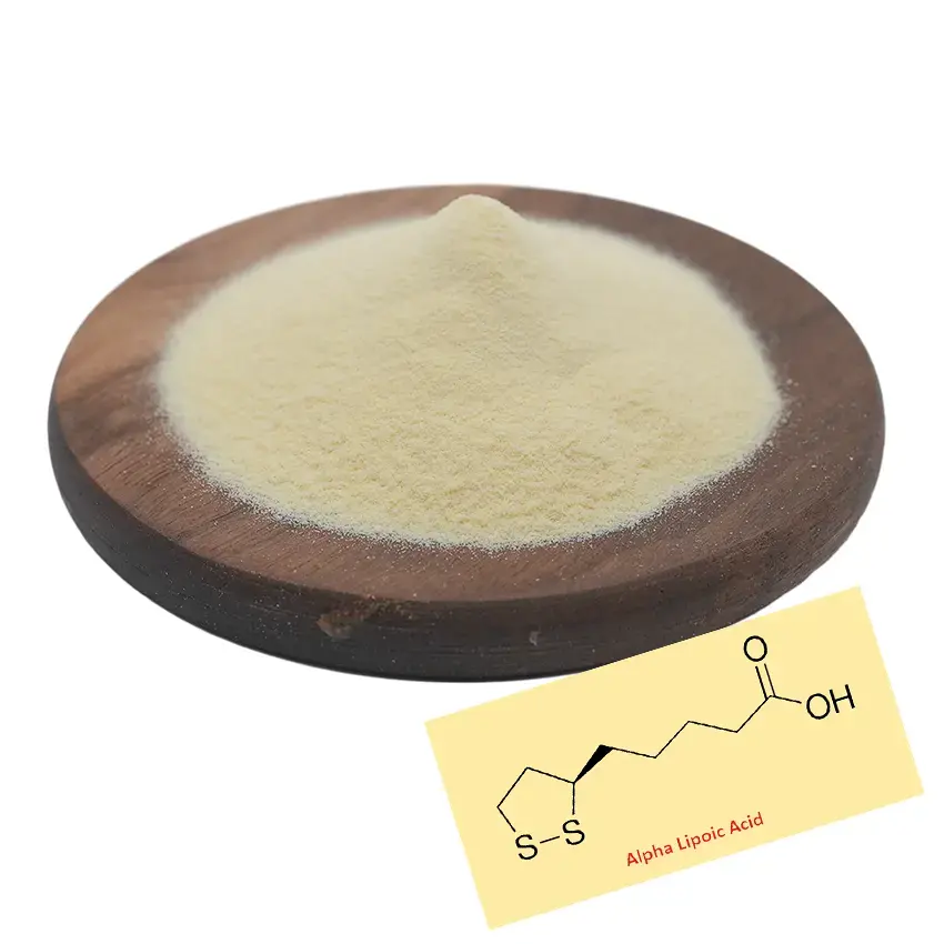Лидер продаж, порошок альфа-липоевой кислоты, сырье, порошок 99% альфа-липоевой кислоты