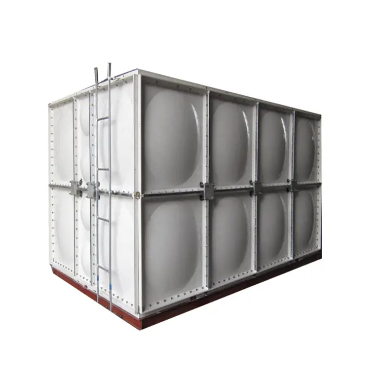 1000,000L Horizontal Fiberglass Water Storage Tank Rainwater Harvesting Tank