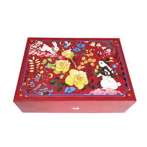 Custom logo Cmyk Printing <strong>Red</strong> Gift Packaging Paper Cardboard Paper <strong>Box</strong> with Insert