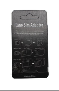 便宜的价格4合1通用sim卡适配器纳米到微标准sim卡转换器更换sim卡适配器 - Product Image 5
