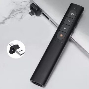 2.4GHz USB Presenter penna puntatore a distanza per PPT Multimedia insegnamento dimostratore penna Flip per riunioni di controllo remoto - Product Image 3