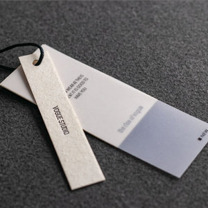 <strong>Custom</strong> Luxury Garment Swing <strong>Tags</strong> Clothes Label Paper hang <strong>Tag</strong> with <strong>String</strong> for Clothing Garment Bag - Product Image 2