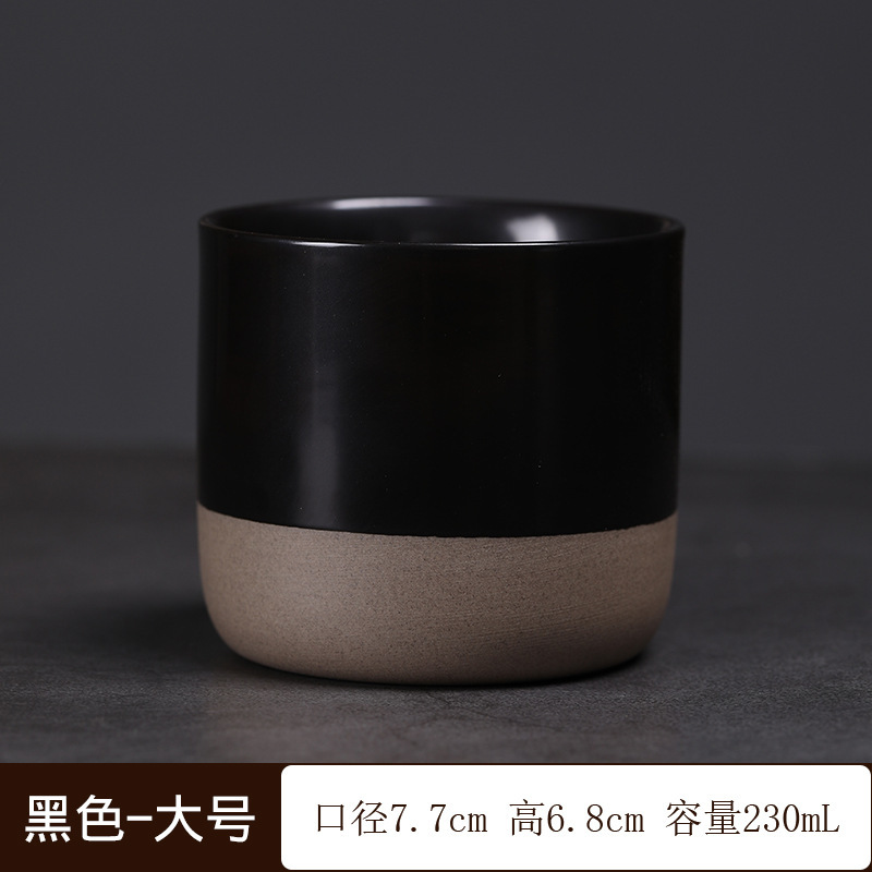 Two-tone cup-black-large