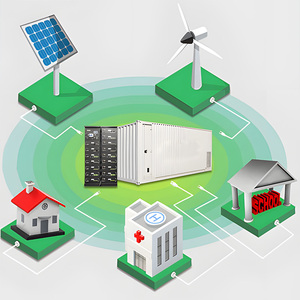 ชั้นวาง3MWh จัดเก็บแบตเตอรี่ภายในอาคารหรือที่ใส่ของสำหรับบริการเสริมสำหรับกริดและอนุญาโตตุลาการจากโรงไฟฟ้า PV 1mwp - Product Image 5