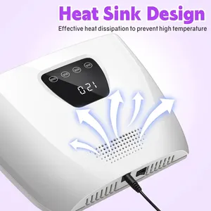 Lámpara LED UV para uñas, secador de luz para esmalte de uñas en Gel con 72 cuentas, 4 temporizadores y pantalla táctil LCD, Sensor automático profesional - Product Image 5