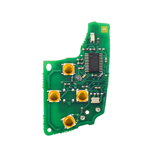 ブランクカーキーノーカットブレードキーシェルの交換V-W重複用カーリモートキーケース - Product Image 4