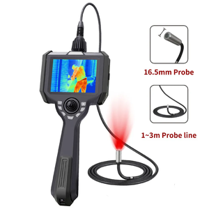 IP67 không thấm nước linh hoạt dài ống borescope nội soi nhiệt mini Camera hồng ngoại góc rộng CMOS thăm dò H.265 ghi âm trong nhà - Product Image 2