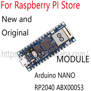 Nuova e originale connessione con intestazioni WIFI blu ABX00053, supporto Arduino IDE / Micropython,Arduino Nano RP2040 ABX00053