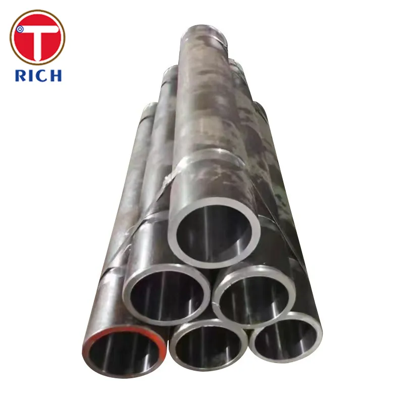 YB/T 4673 pipa baja karbon ditarik dingin tabung baja mulus untuk silinder hidrolik