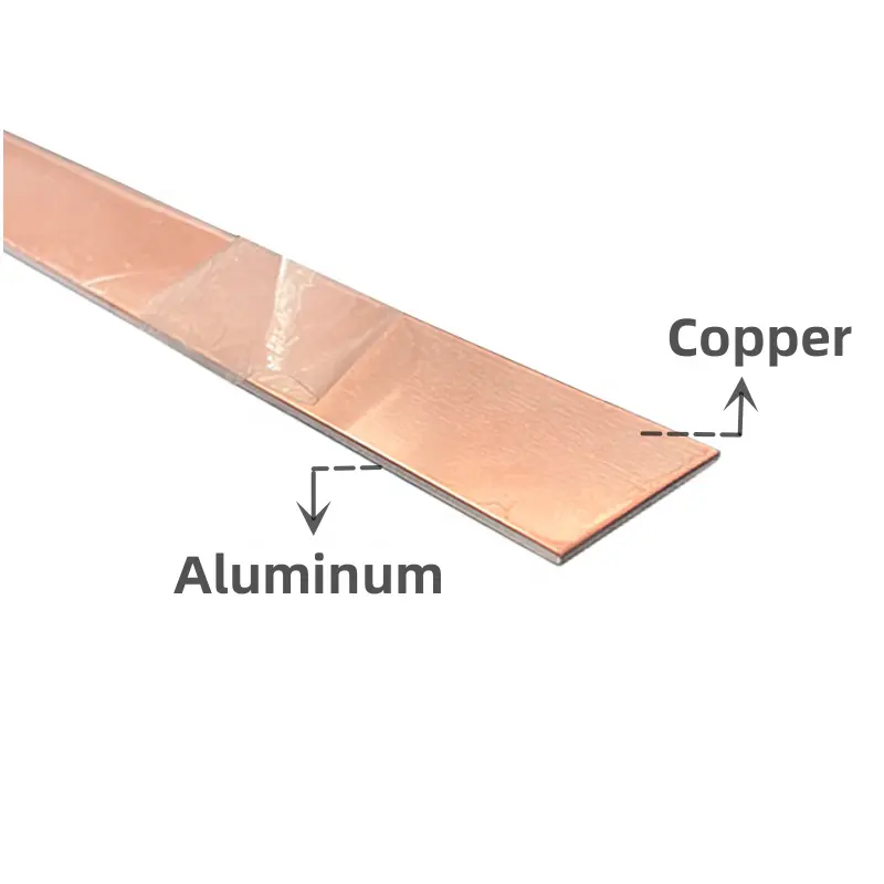 리튬 배터리 팩 구리 알루미늄 바이메탈 복합 스트립용 Cu Al 복합 단면 플레이트