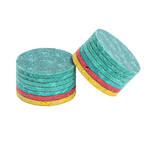 Gökkuşağı renk lamine yapıştırıcı-on Snooker sopa İpucu havuz Cue İpuçları çoklu katman havuz bilardo Cue İpuçları bilardo aksesuarları - Product Image 3