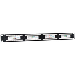 24 Port Cat6 <strong>Patch</strong> <strong>Panel</strong> RJ45 Cat6 Keystone Jack Metal <strong>Patch</strong> <strong>Panel</strong> UTP Cat6 Network 1U <strong>Patch</strong> <strong>Panel</strong> - Product Image 1
