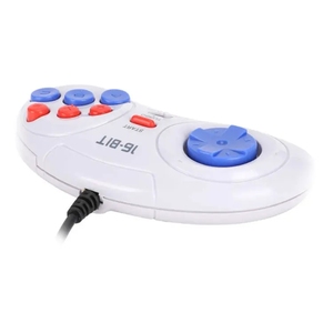 Kablolu Mini oyun denetleyicisi için SEGA Genesis 6 düğme kolu Gamepad için SEGA Mega sürücü 16 bit Video oyunu konsolu 2GB - Product Image 6