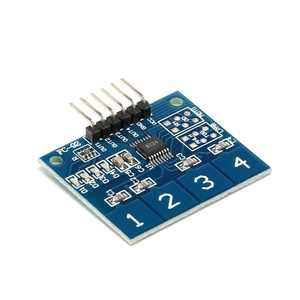 TTP224 4ウェイ容量性タッチスイッチモジュール - Product Image 2