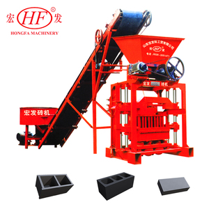 Máquina portátil para hacer bloques de construcción, fabricante de bloques de cemento hueco con núcleo de motor, maquinaria de hormigón para la fabricación de ladrillos - Product Image 1
