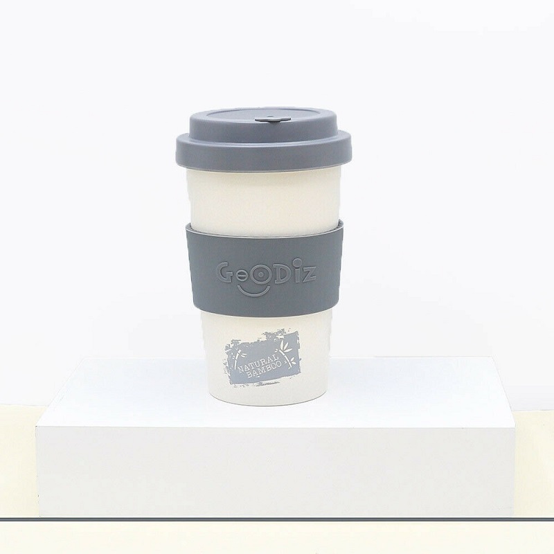 Amazon bamboo fiber cup customized bamboo cup with logo  coffee mug travel cup
