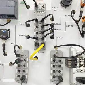 Amsone I/O I O IO Link Master Hub módulo eléctrico Ethernet Sensor actuador conectores actuador automatización mecánica robótica - Product Image 4