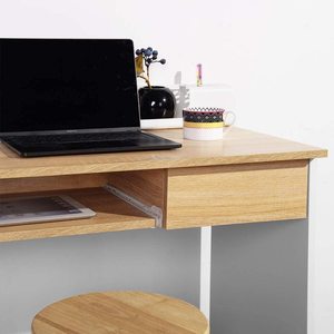 Modern <strong>Simple</strong> Study <strong>Desk</strong> Industrial Style Sit Standing Table <strong>Computer</strong> <strong>Desk</strong> - Product Image 4