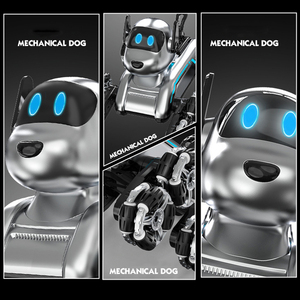 犬用おもちゃ2.4Ghz 8WDジェスチャーセンシングスタントRcカーリモコンロボット子供用ミュージックライト付き - Product Image 3