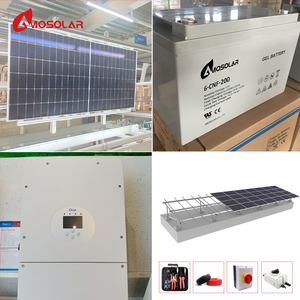 Modelos explosivos 10KW 20KW 30KW 50KW híbrido fuera de la red 380V 240V 120V inversor sistema generador de energía Solar para el hogar - Product Image 4