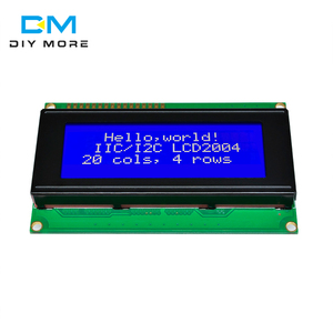 Módulo de pantalla LCD HD44780, controlador de luz negra azul, 2004, 20x4 caracteres, 3,3 V/5V - Product Image 1
