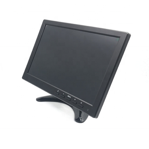 DC12 IPS1280X800ウォールマウントデスクトップTFTLCDモニター10.1インチCCTVモニター (BNC AV VGA HD1080PUSBポートコンピューターモニター付き) - Product Image 2