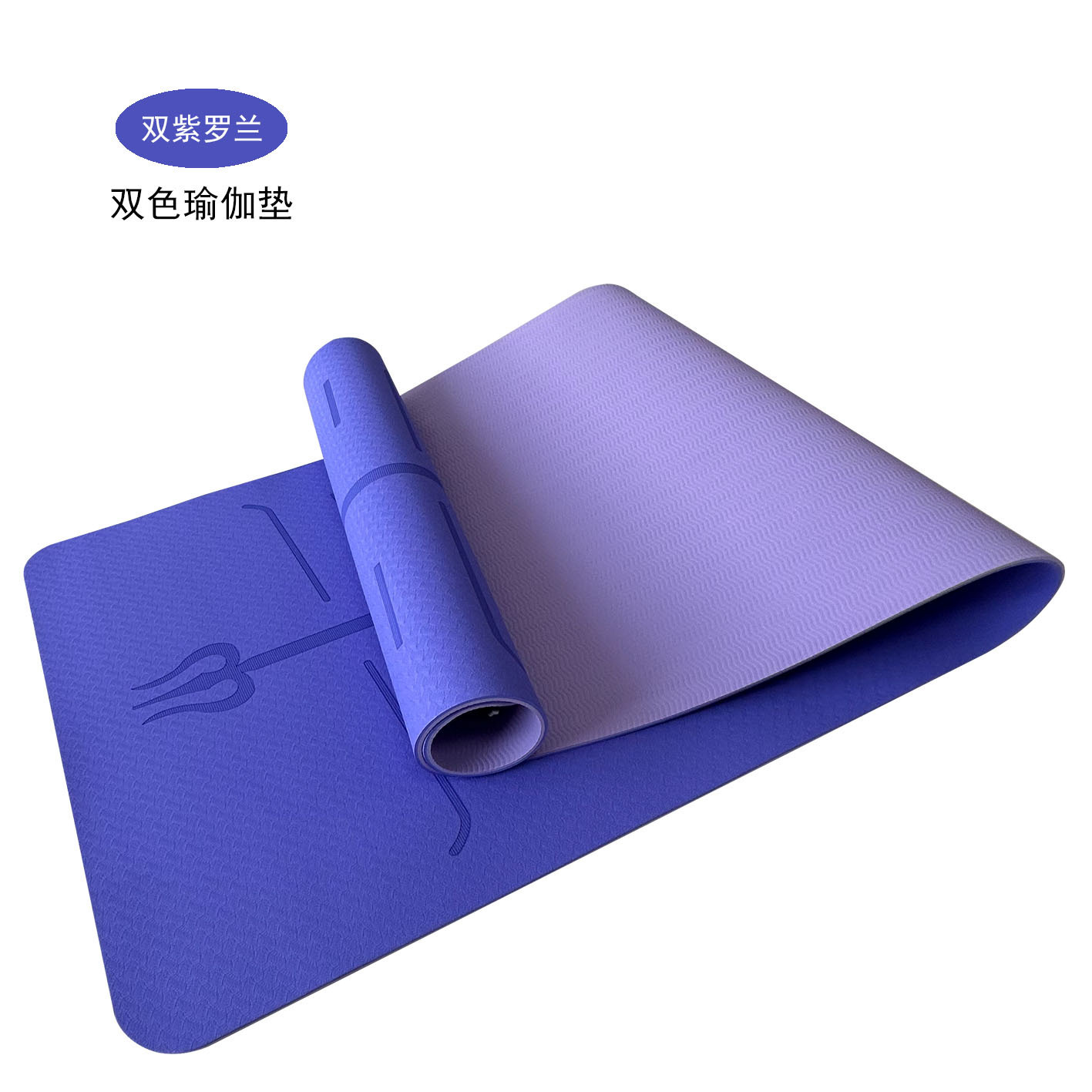Double violet-violet violet pâle