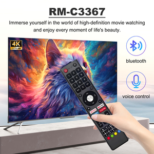 Original Quality RM-C3367 Voice <strong>Remote</strong> Control Replacement for JVC Smart TV <strong>Remote</strong> with Netflix Prime Video YouTube Hot Keys - Product Image 2