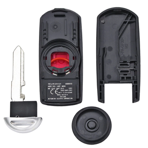 マツダ3 6 CX-3 CX-5アクセラアテンザ2014- 2018用2/3/4ボタン交換用リモートキーシェルFOB - Product Image 6