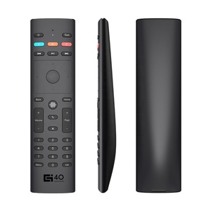 G40S Sprachsuche 2.4G Wireless Air Mouse AAA-Akku 34 Tasten IR-Lernen Gyroskop intelligente Fernbedienung für X96 H96 Max TV Box - Product Image 1