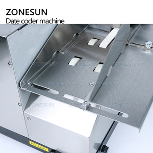 ZONESUN MY-380F Codier maschine Halbautomat ische Festtinten-Datums codierung maschine Automatisch kontinuierliche Datums codierung maschine - Product Image 3