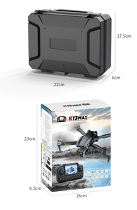 K13 Max yeni başlayanlar oyuncak Drone ekran denetleyicisi ESC HD çift kamera fırçasız Video düzlem özçekim dronu Realt zamanlı görüntüleme Fly FPV - Product Image 6