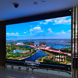แผงป้ายโฆษณา LED P1.2 P1.25ขนาด60*60 <span class=keywords><strong>3</strong></span>ม. <span class=keywords><strong>x</strong></span> 4ม. แผงบิลล์บอร์ดวิดีโอติดผนัง
