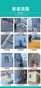 STC厂家直销定制廉价保安岗亭使用寿命长配有电气系统室外门禁 - Product Image 6