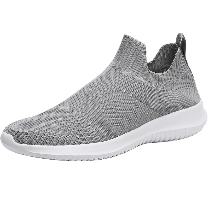 Factory Outlet Large Size Fly Strick Obere Herren Casual Sports Laufschuhe