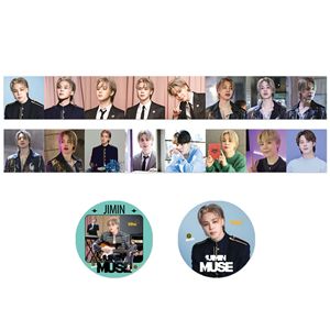 Bán buôn Kpop nhóm thần tượng bangtan chàng trai <span class=keywords><strong>Jimin</strong></span> Nàng Thơ người trang trí Sticker Washi Băng che băng - Product Image 4