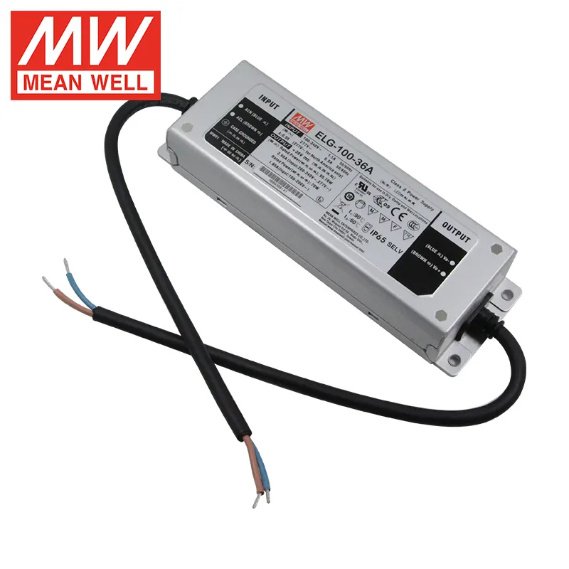 Meanwell ELG-100-36 Power Supply 36 Volt Constant Current Voltage Led Driver