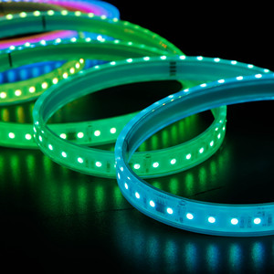 Factory <strong>LED</strong> RGB 24V Waterproof Strip Light for Car <strong>DMX</strong> WS2812B WS2811 WS2815 Address Programmable Flexible Silica Gel Strip - Product Image 5