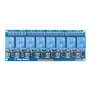 아두이노 UNO R3 메가 1280 DSP ARM PIC AVR STM32 와 호환 가능한 광커플러 ELEGOO 8 채널 DC 5V 릴레이 모듈 - Product Image 5