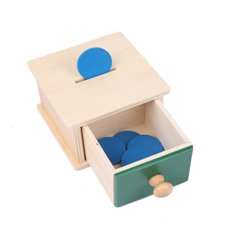 Boîte à monnaie carrée