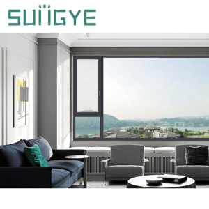 SUNGYE doppia finestra panoramica con schermo incorporato insonorizzato e battente in alluminio con struttura stretta impermeabile - Product Image 1
